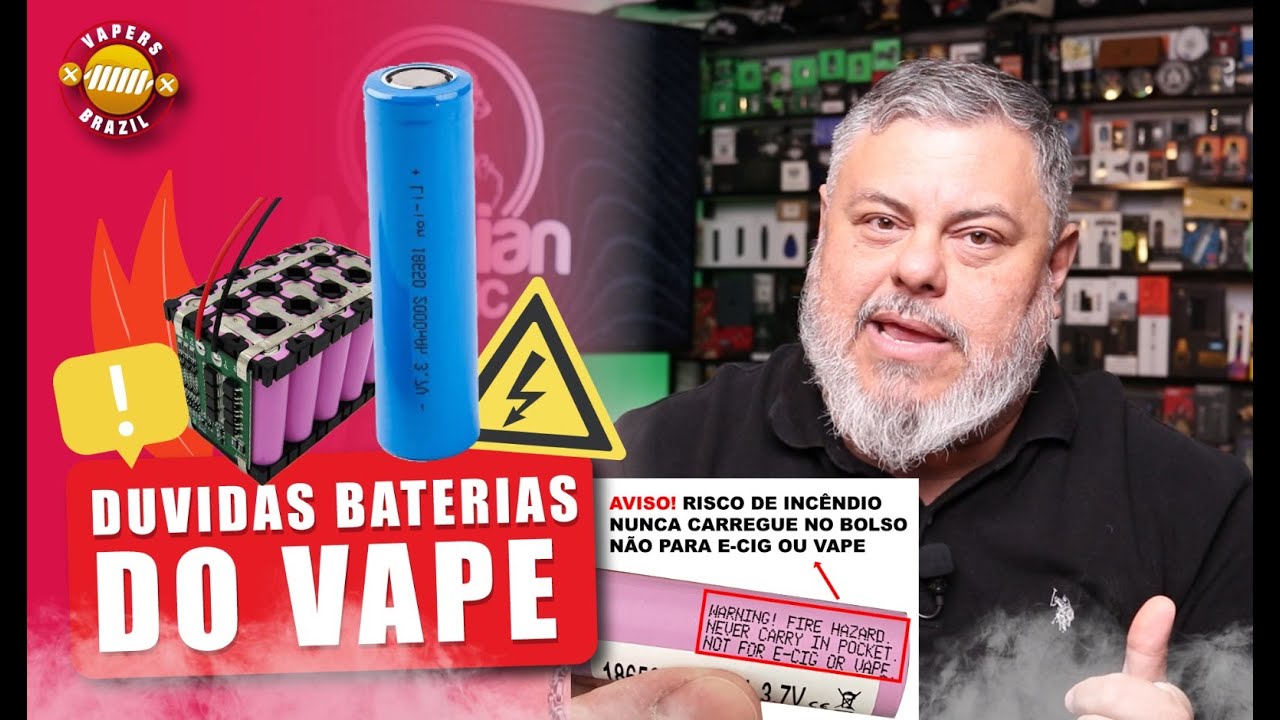 Cuidados essenciais com a bateria do vape