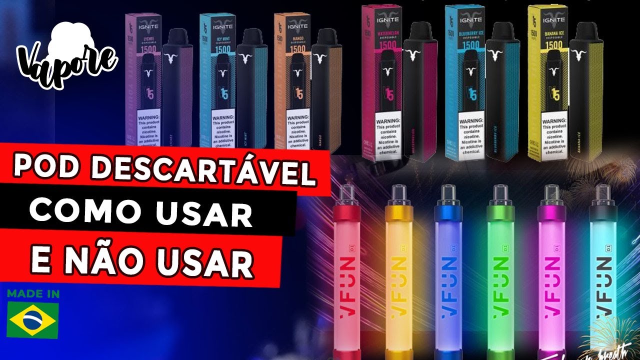 Guia prático para usar vapes descartáveis